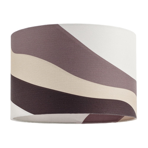 Taupe and brown linen - taupe,