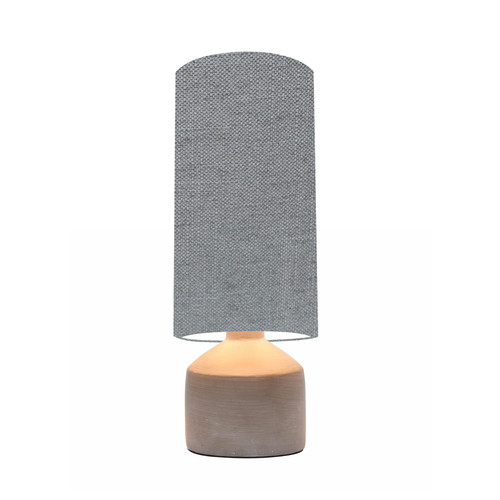 Handmade extra tall linen drum - linen,