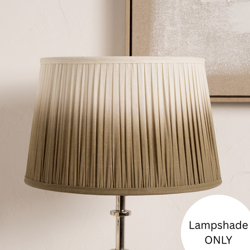 Pleated lampshade empire white - lampshade,