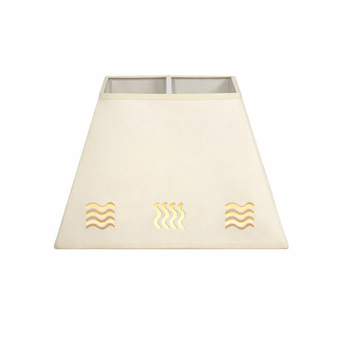 Empire silk wave stencil - silk,
