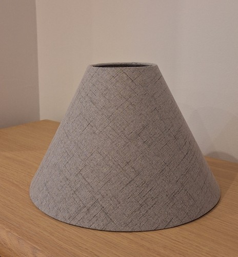 Grey lampshades - 2x,