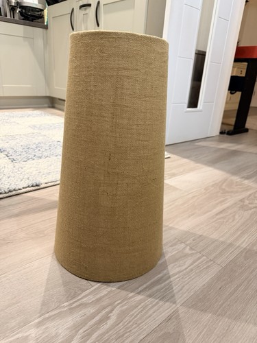 Tall lamp shade light brown - tall,