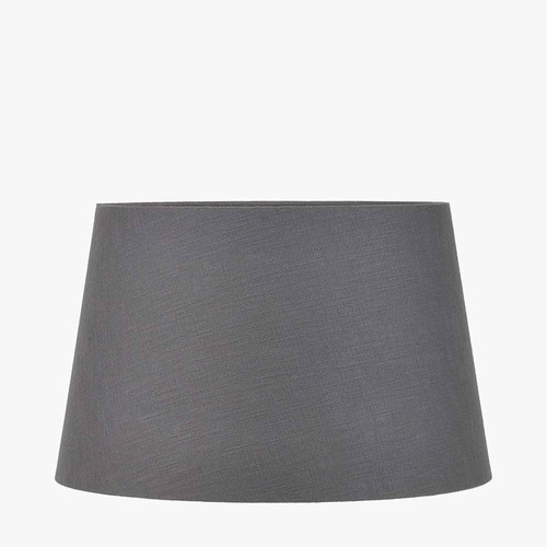 30cm grey linen tapered - grey,