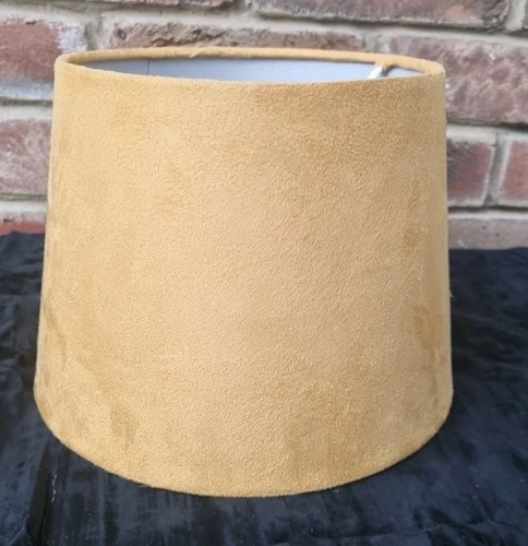 Yellow gold lamp shade - yellow,