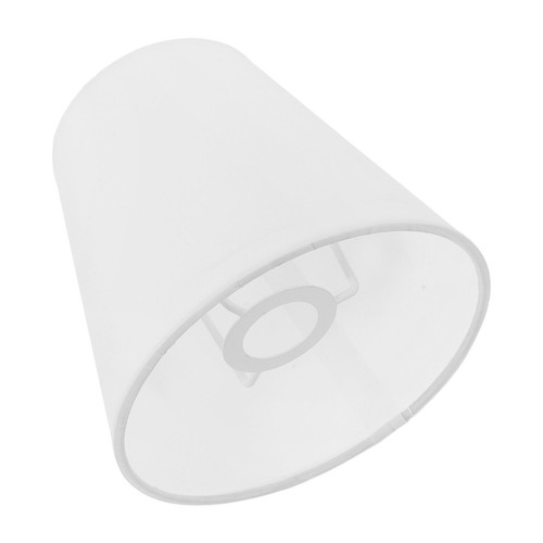 White fabric lamp - shades, for