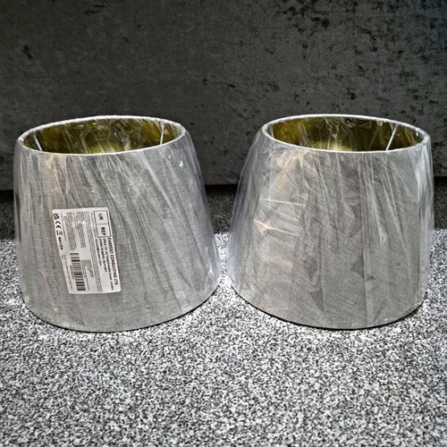 Grey lampshade set 2 - grey,