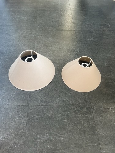 Beige lamp shades - 2,