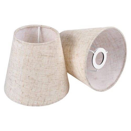 2pcs table lampshades linen - 2pcs,