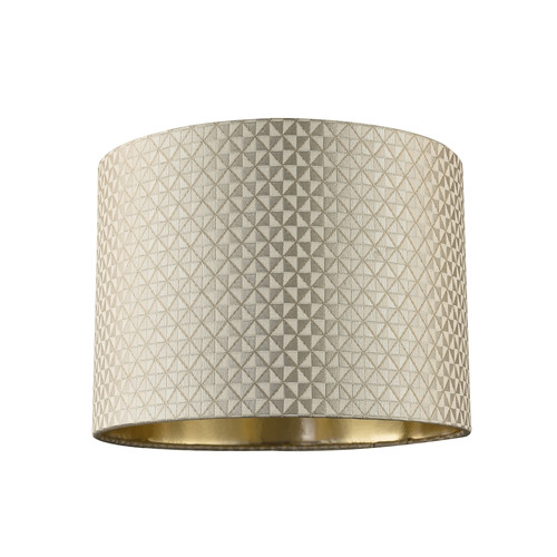 Light shimmer taupe drum lamp - light,