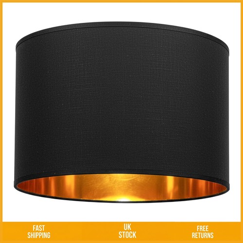 Elegant drum fabric lamp - elegant,